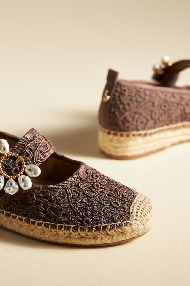 Sam Edelman Maddy Orchid Mary Jane Espadrille Flats #2