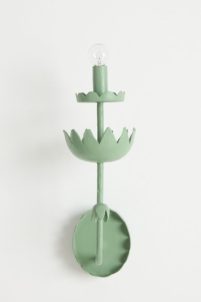 Stray Dog Designs x Anthropologie Double Posy Sconce #2