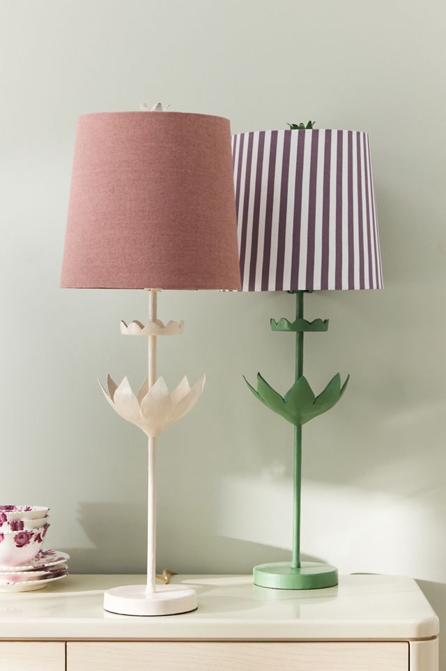 Stray Dog Designs x Anthropologie Double Posy Table Lamp #2
