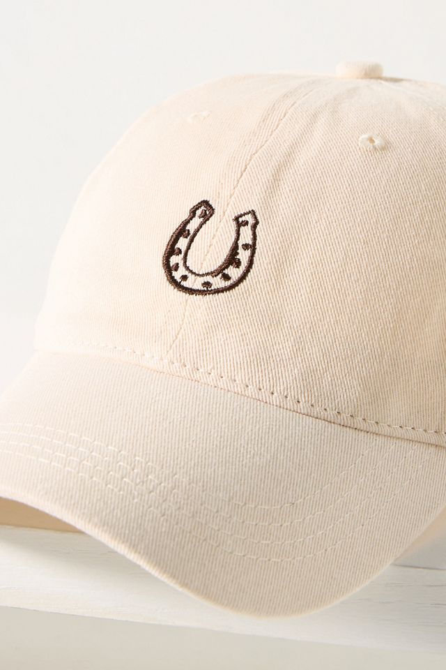 Embroidered Icon Baseball Cap | Anthropologie display picture 1