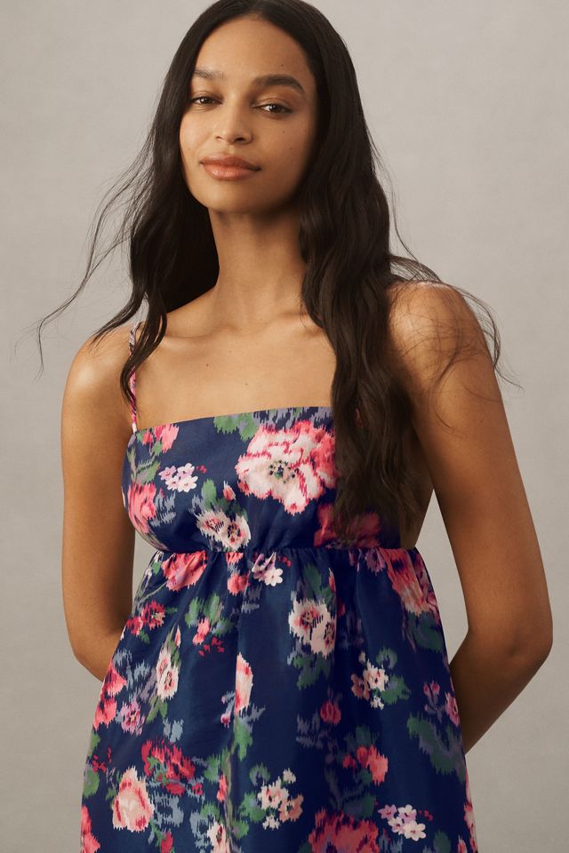 【BHLDN】ソフィー リネン フィット＆フレア ミディドレス BHLDN Sophie Linen Fit & Flare Midi Dress | Anthropologie