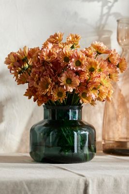 Recycled Glass Hurricane Vase