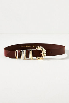 NWT Anthropologie Brown Basic Keeper Belt XL Anthropologie | Accessories | By Anthropologie Structured  main image 4