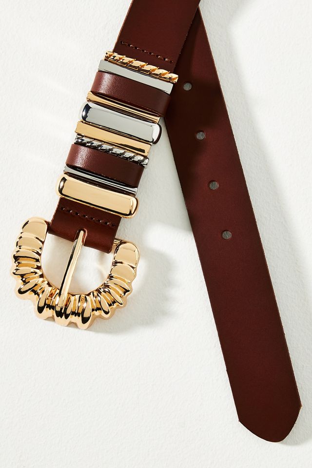 Mixed Metal Keeper Belt #1