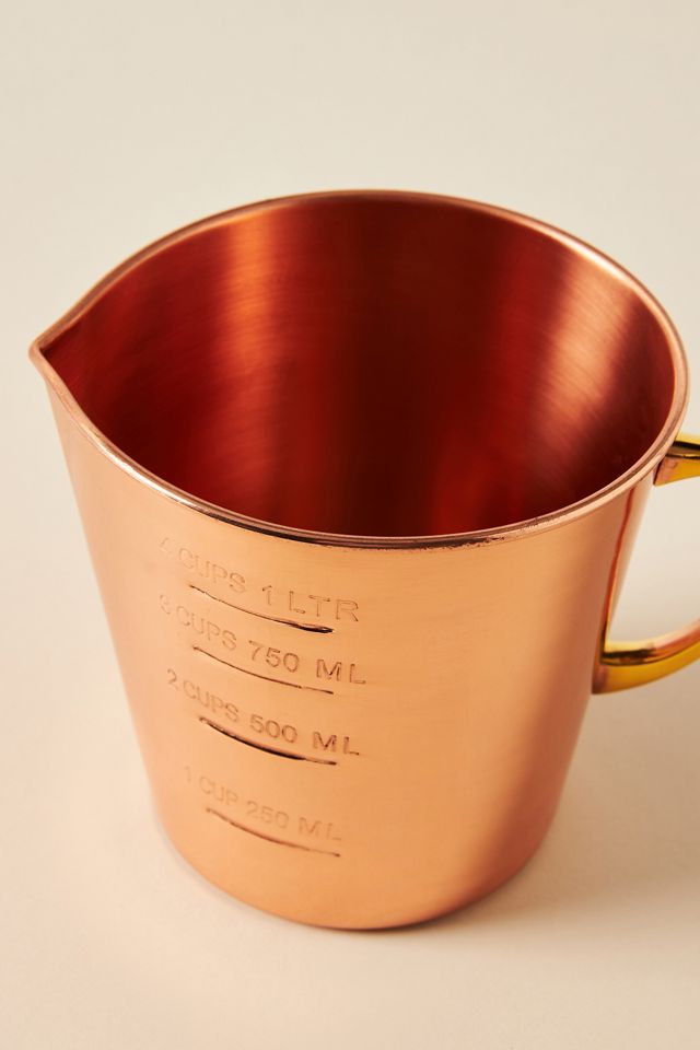 Galley & Fen Copper Liquid Measuring Cup #4