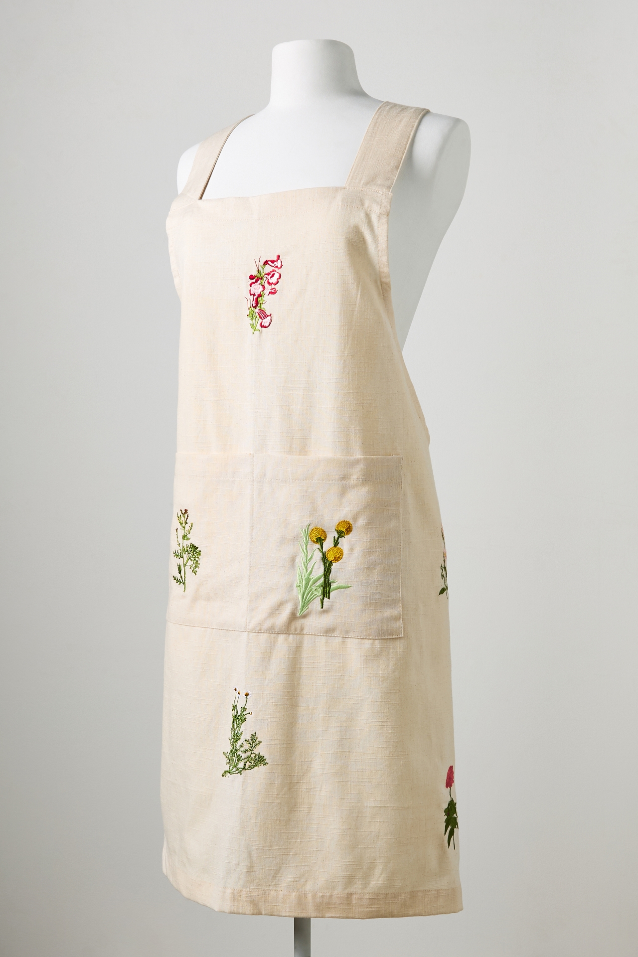 Galley & Fen Botanical Embroidered Apron