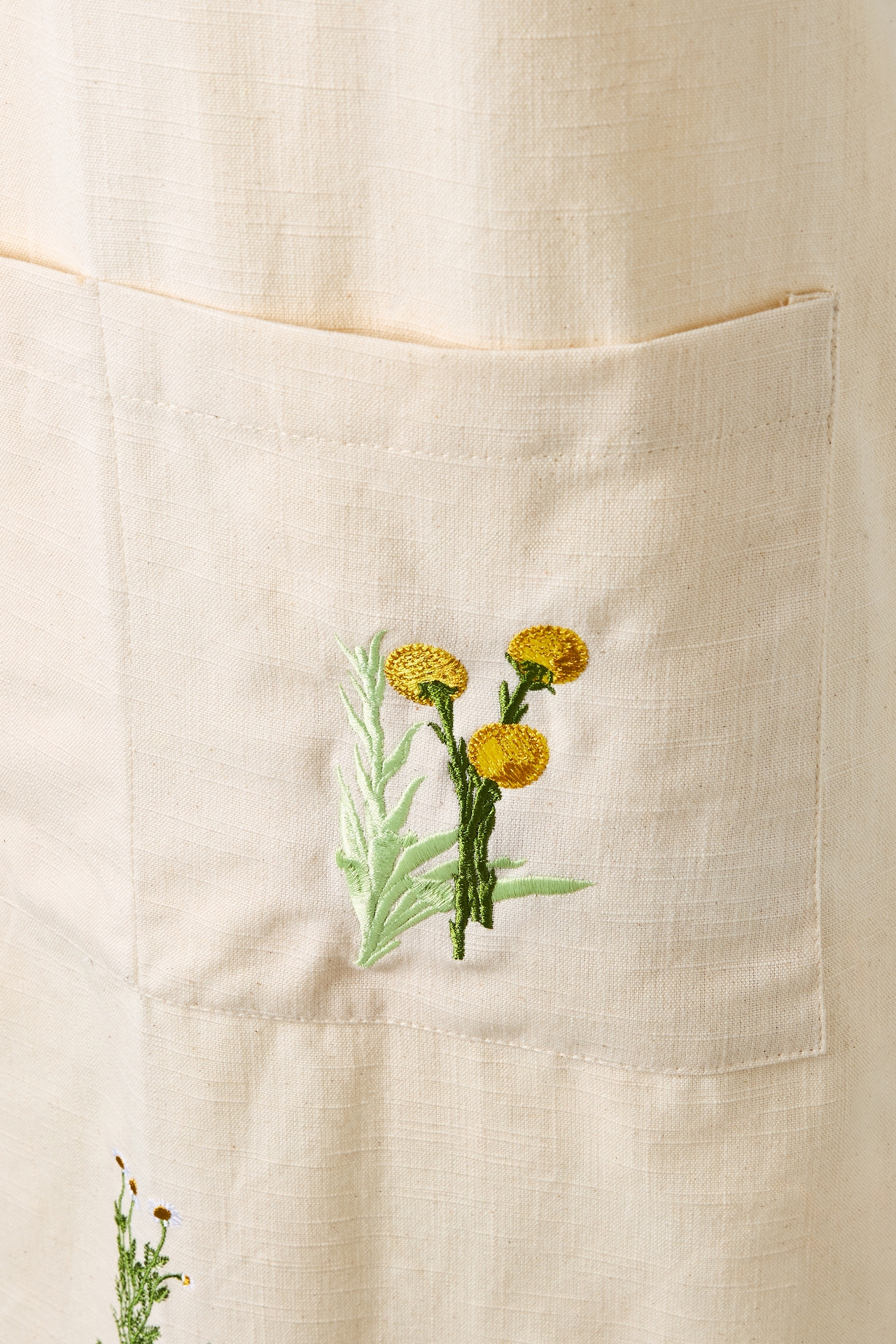 Galley & Fen Botanical Embroidered Apron