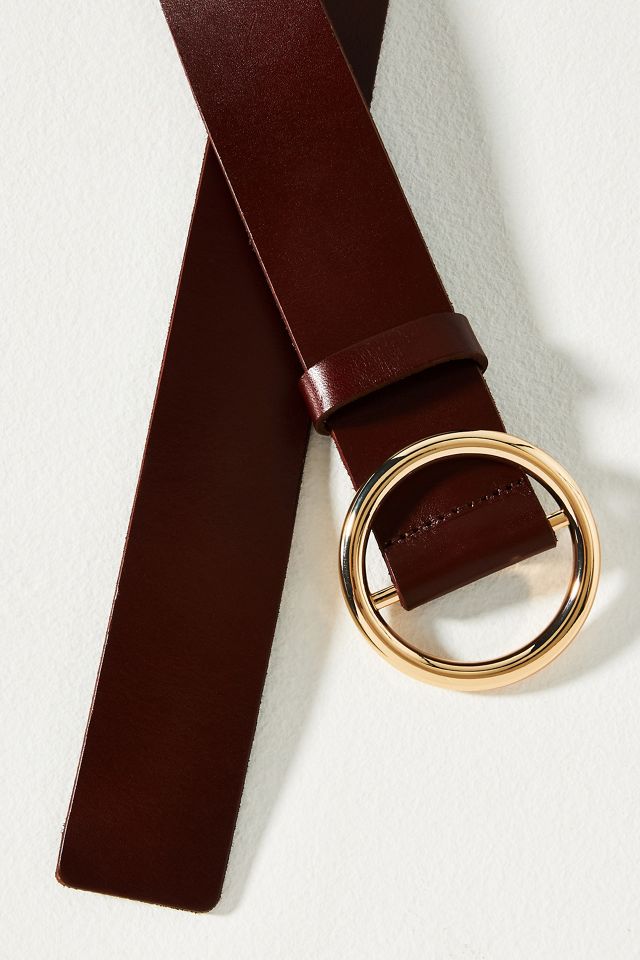 New! Anthropologie Leather 1X Adjustable Notch Belt NWT Adjustable Notch Belt | Anthropologie main image 3