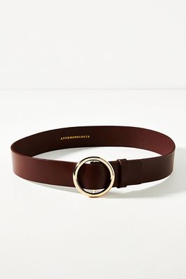 Wide Square Buckle Belt | Anthropologie