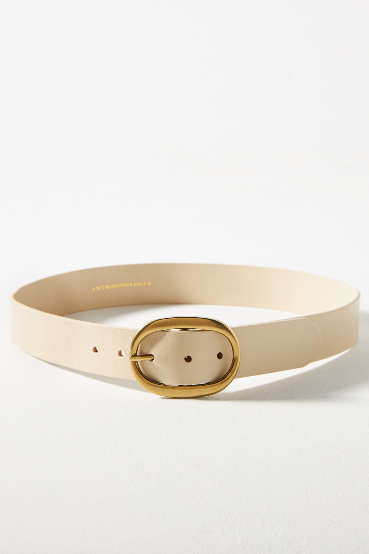 Oval Buckle Belt