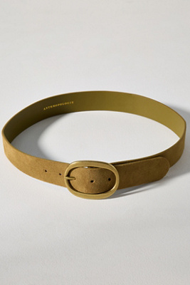By Anthropologie Oval Buckle Belt
