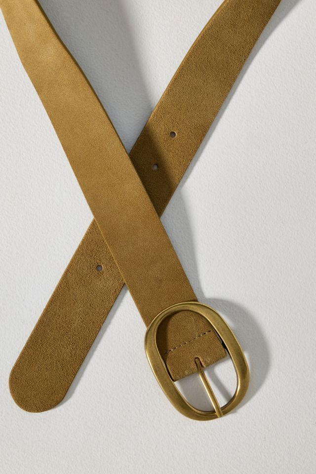 Oval Buckle Belt