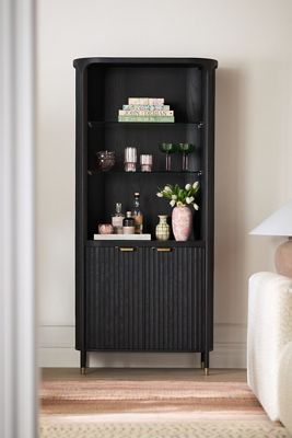 The Isla Fluted-Wood Hutch