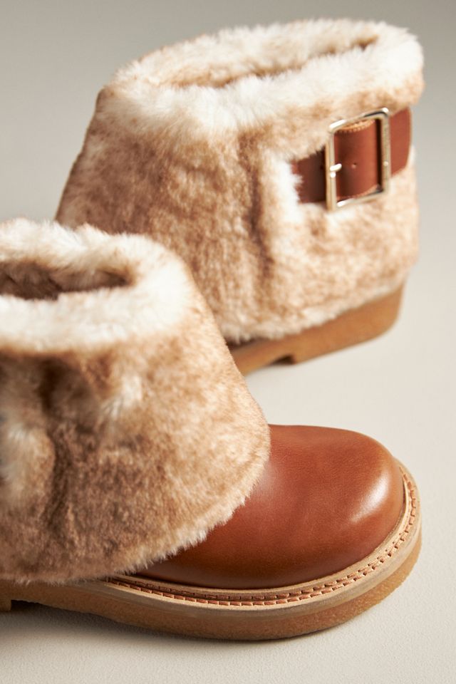 Kelsi Dagger Brooklyn Calvin Faux-Fur Cuffed Boots #2
