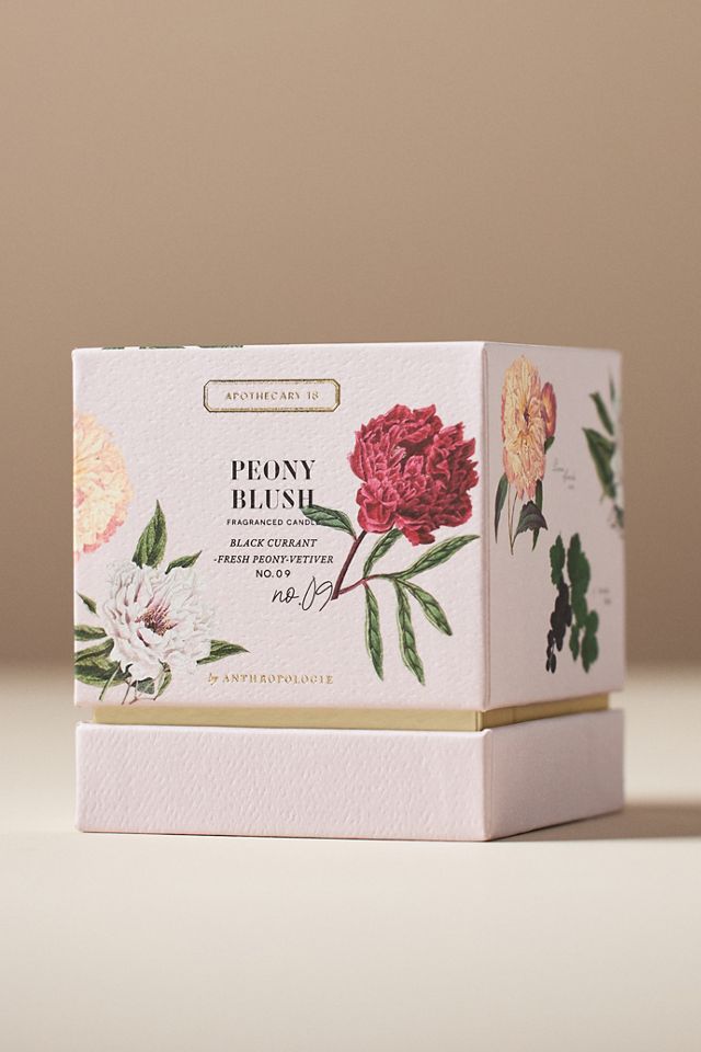 Apothecary 18 Floral Peony Blush Boxed Candle #2
