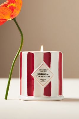Bougie en céramique mise en place Fruity Heirloom Tomato Vine