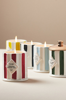 mise en place Gourmand Caramel Café Ceramic Candle - Thumbnail 4
