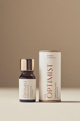 The Optimist Fresh Emerald Sage & Citrine Fragrance Oil