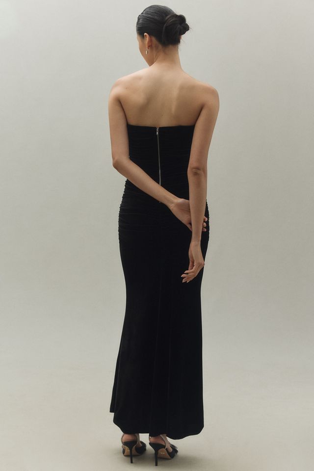 Bardot Elvira Velvet Midi Dress #2