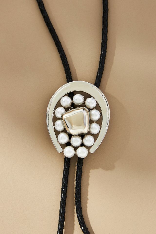 Western Long Bolo Necklace #4
