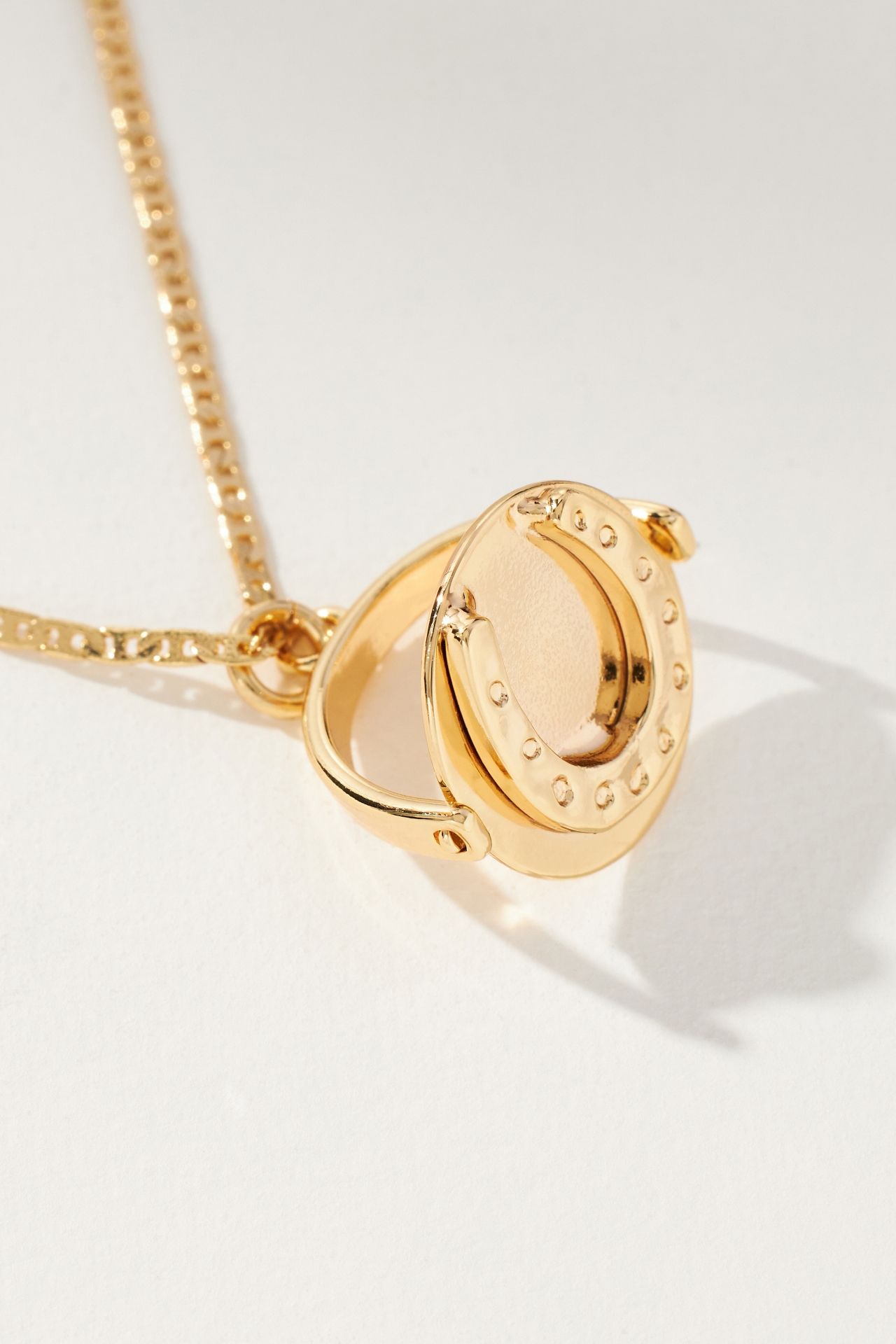 Coin Locket Necklace