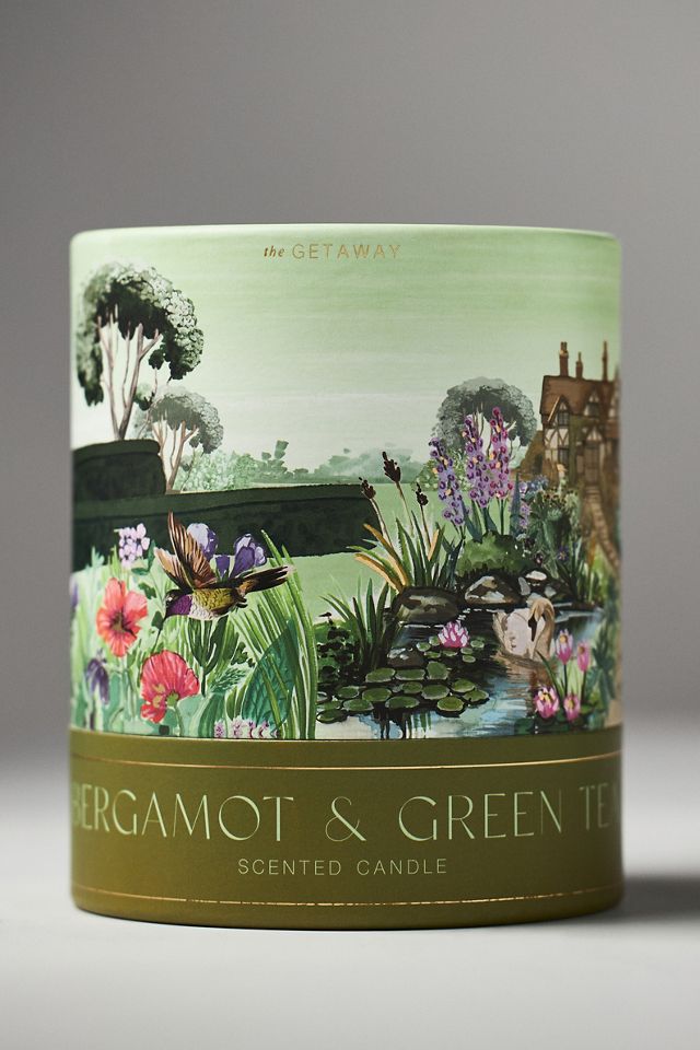 Getaway Fresh Bergamot & Green Tea Boxed Candle #2