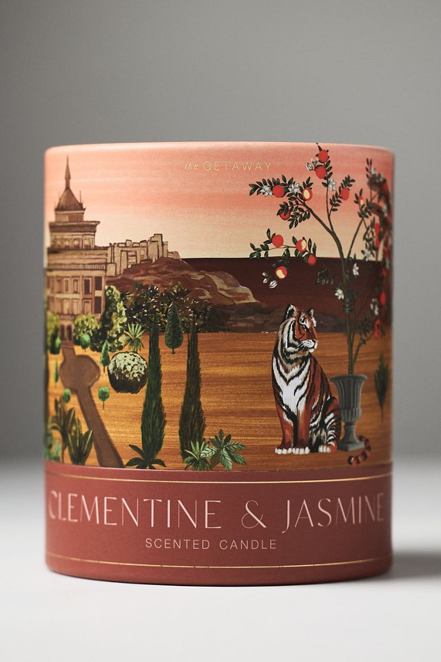 the GETAWAY Fruity Clementine & Jasmine Boxed Candle #2