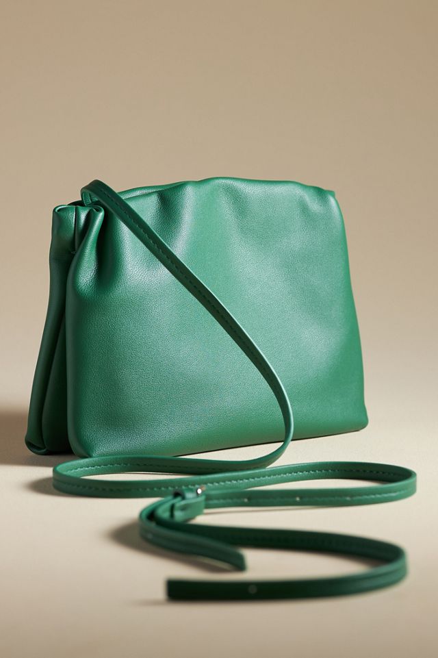 By Anthropologie Cinched Faux-Leather Clutch #2