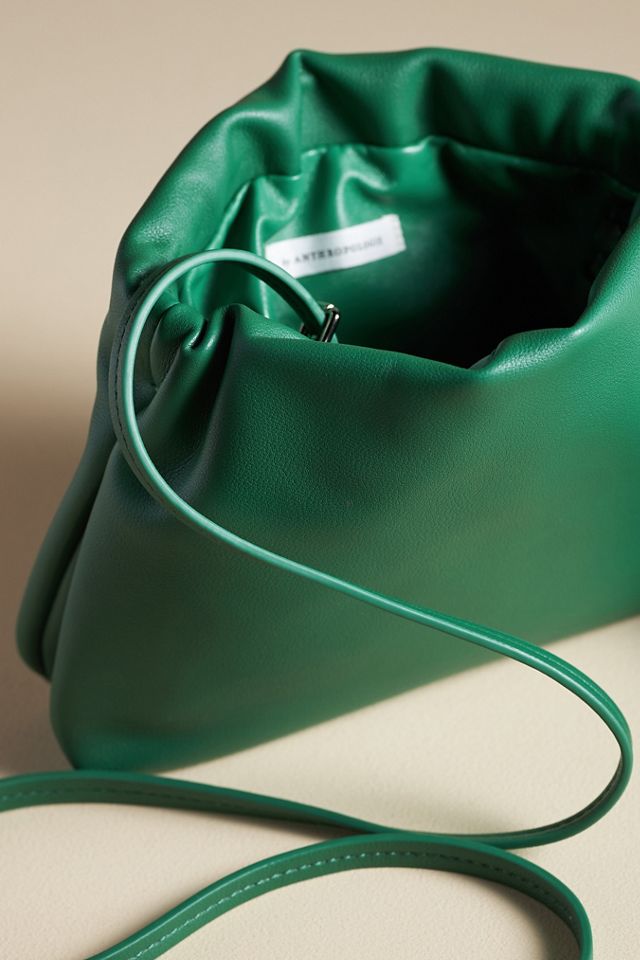 By Anthropologie Cinched Faux-Leather Clutch #3