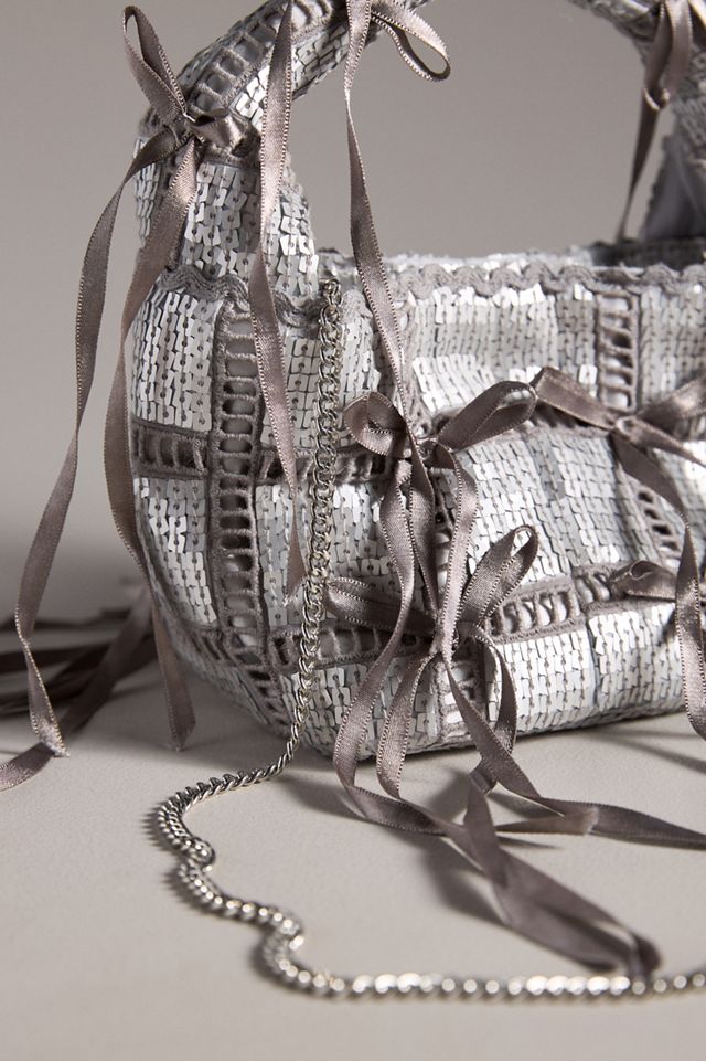 Bow Tassel Mini Tote #2