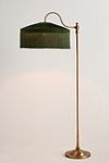 Sinclair Tassel-Fringed Velvet Floor Lamp