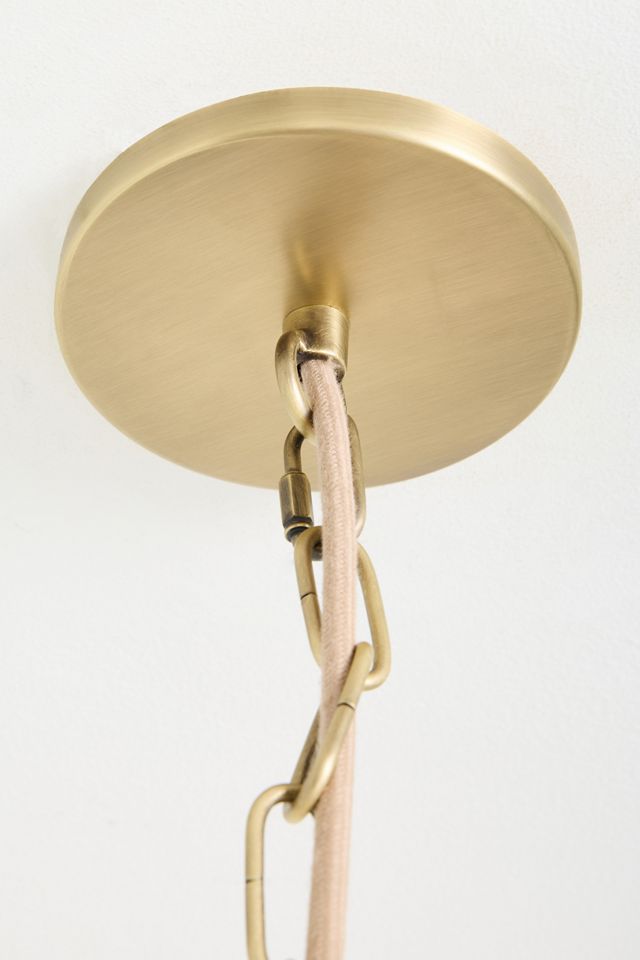 Sinclair Tassel-Fringed Velvet Pendant #3