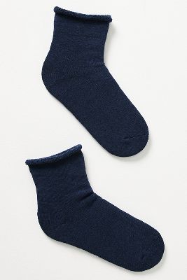 Shop By Anthropologie Boxer Socks In Blue