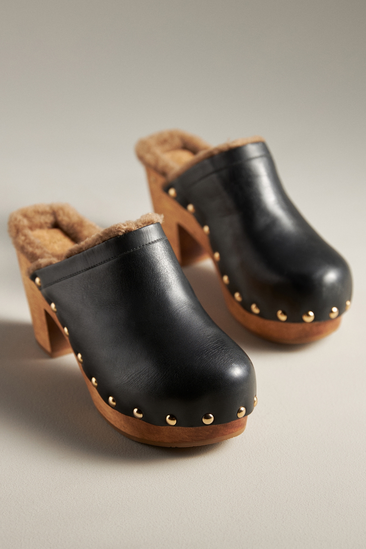 beek Woodpecker Shearling Heels