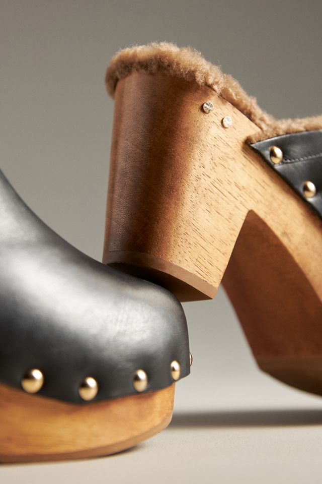 beek Woodpecker Shearling Heels #2