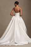 Jenny by Jenny Yoo Milena Strapless Drop-Waist Mikado Wedding Gown
