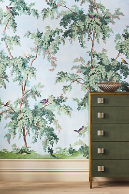 Anthropologie Suffolk Lane Chinoiserie Mural