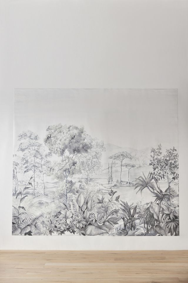 Bohemian Sugar Quay Walk Botanical Wall Mural #1