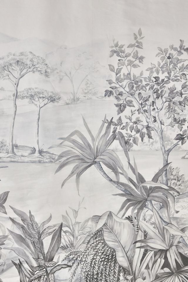 Bohemian Sugar Quay Walk Botanical Wall Mural #2