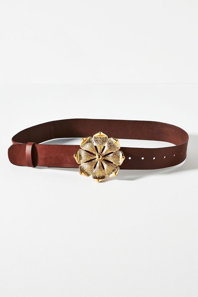 By Anthropologie Flower Cut-Out Belt store