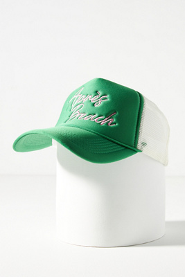 ?NWT Anthropologie x Worn/West Après Ski Trucker Hat In Sky Blue ? Worn/West Sports Mama Trucker Hat | Anthropologie main image 2