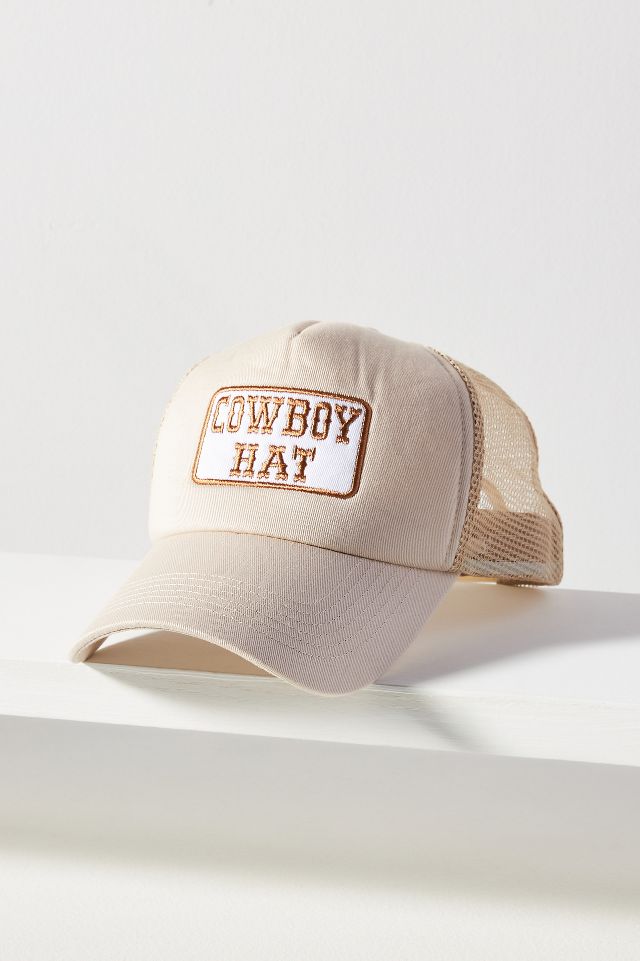 Worn/West Cowboy Hat Trucker Hat | Anthropologie