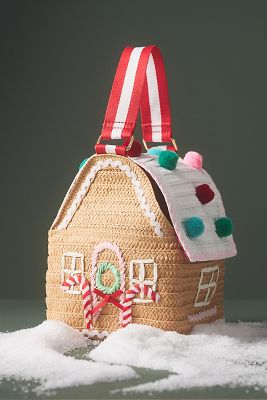 Shop Meri Meri Gingerbread House Bag In Multicolor