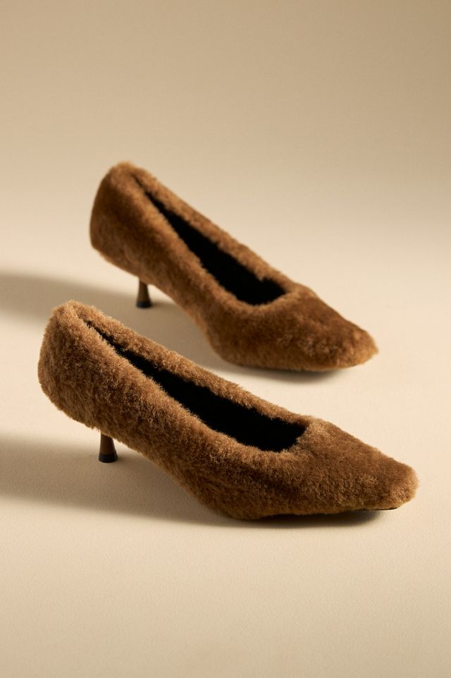 Bibi Lou Julieta Fur Pumps #1