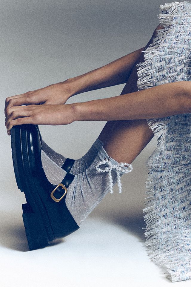 Lola Cruz Zima Mary Jane Flats #4