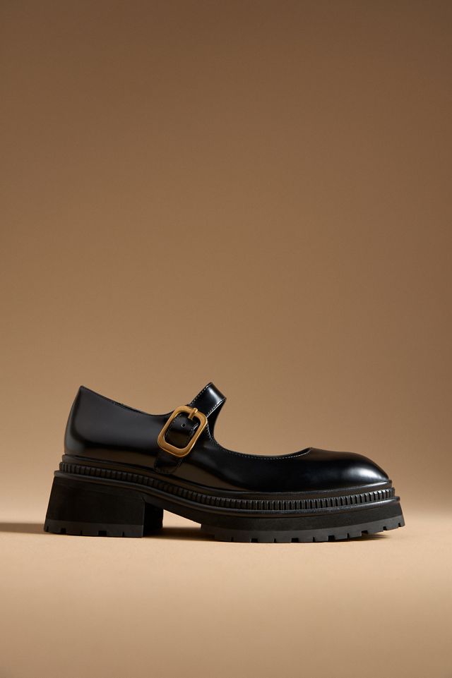 Lola Cruz Zima Mary Jane Flats #1