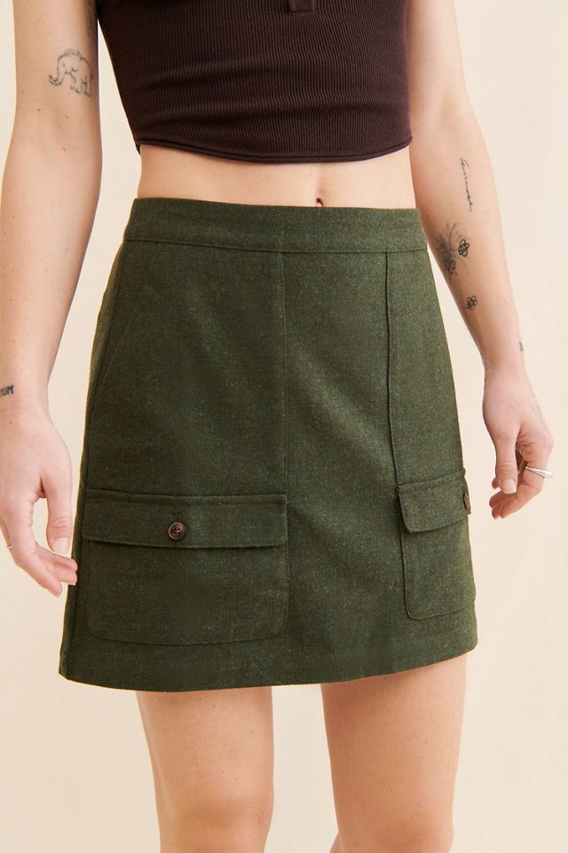 Madewell Cargo Mini Skirt #2