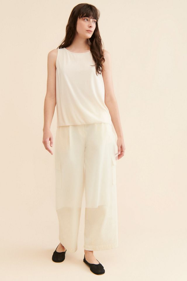 Sunday in Brooklyn Crew Neck Sheer Tank #3