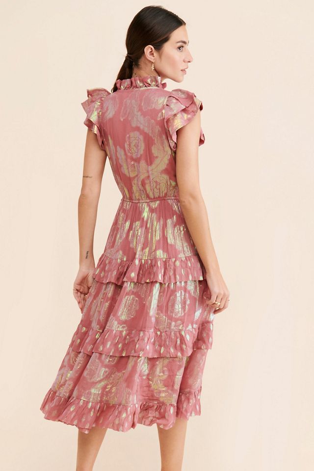Ollari Orchid Midi Dress #1