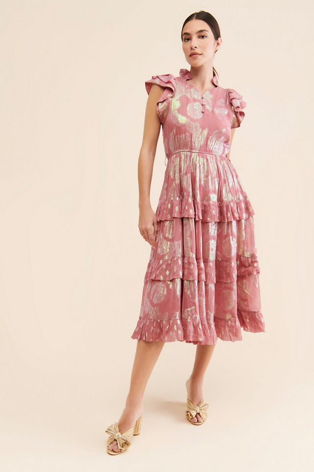 Ollari Orchid Midi Dress #3